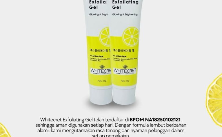 Whitecret Exfoliating Gel kulit glow